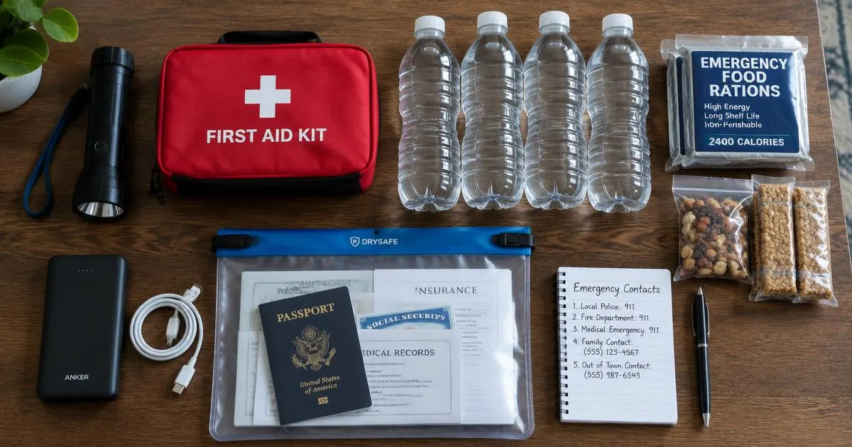 Home Emergency Kit Checklist for Davao Families